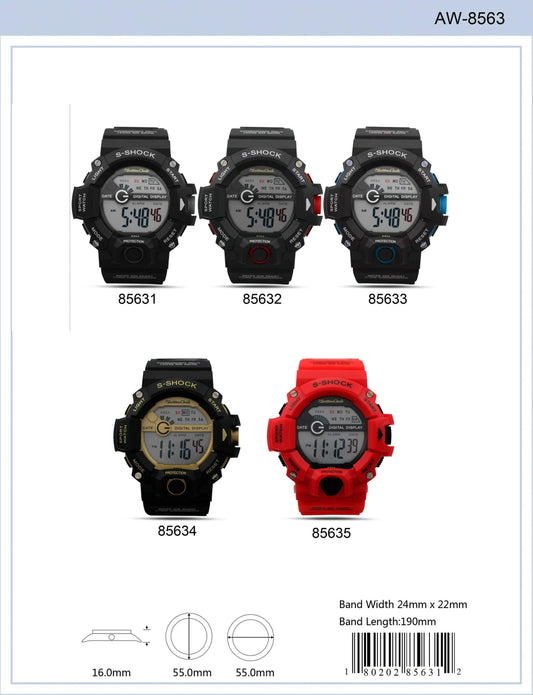 8563 - Digital Watch